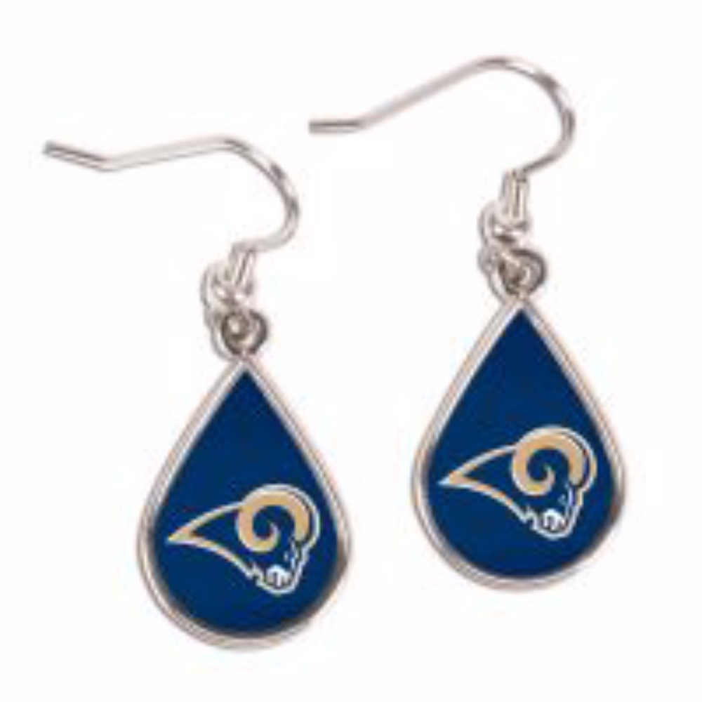 Los Angeles Rams Tear Drop Earrings